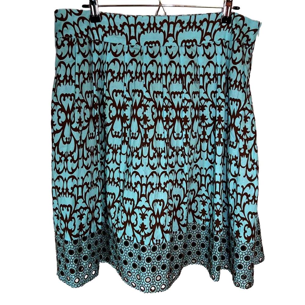 Mackie and Co. By Bob Mackie Boho Embroidered Skirt | Coastal Grandma Aesthetic